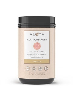 Alaya Multi Collagen Powder Type I Ii Iii V X Hydrolyzed Collagen Peptides Protein Powder Supplement With Msm + Gc (Vanilla) - pzsku/Z10EBDAAB6C41C5536DFBZ/45/_/1698059518/d40b5d0b-70d3-4cd9-b7bf-d88a9df4850b