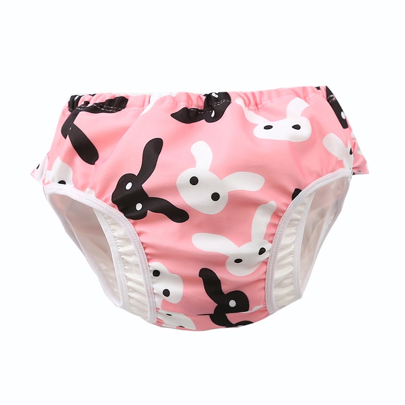 Yidu Baby Leak-proof Swimming Trunks Waterproof Leak-proof Swimming Pool Children''s Swimming Trunks for Boys and Girls Baby Swimwear - Image 3