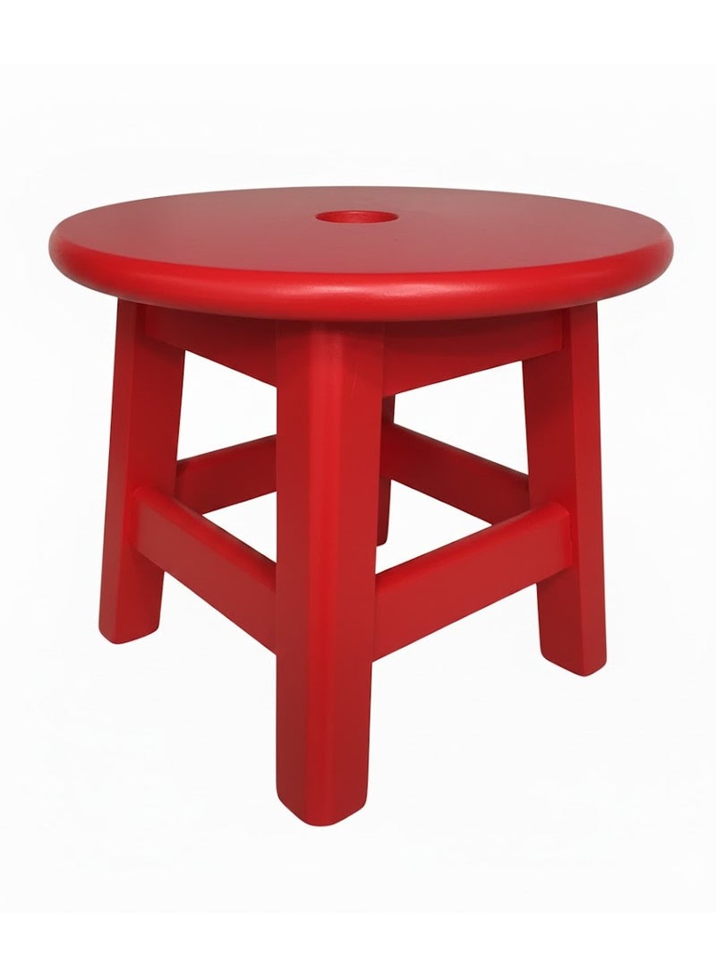 Small Wood Chair a seat 30 cm suitable for kitchen bathroom and balcony