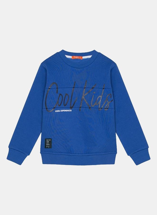 كوكا ملابس أطفال سويت شيرت قطني للأولاد – تصميم "Cool Kids" - Image 1