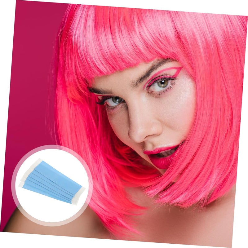 NOLITOY 10pcs Double-Sided Lace Front Tape for Wigs Hair Extensions and Toupees Reusable Sweatproof Adhesive for Natural Look and Comfortable Fit - Image 4