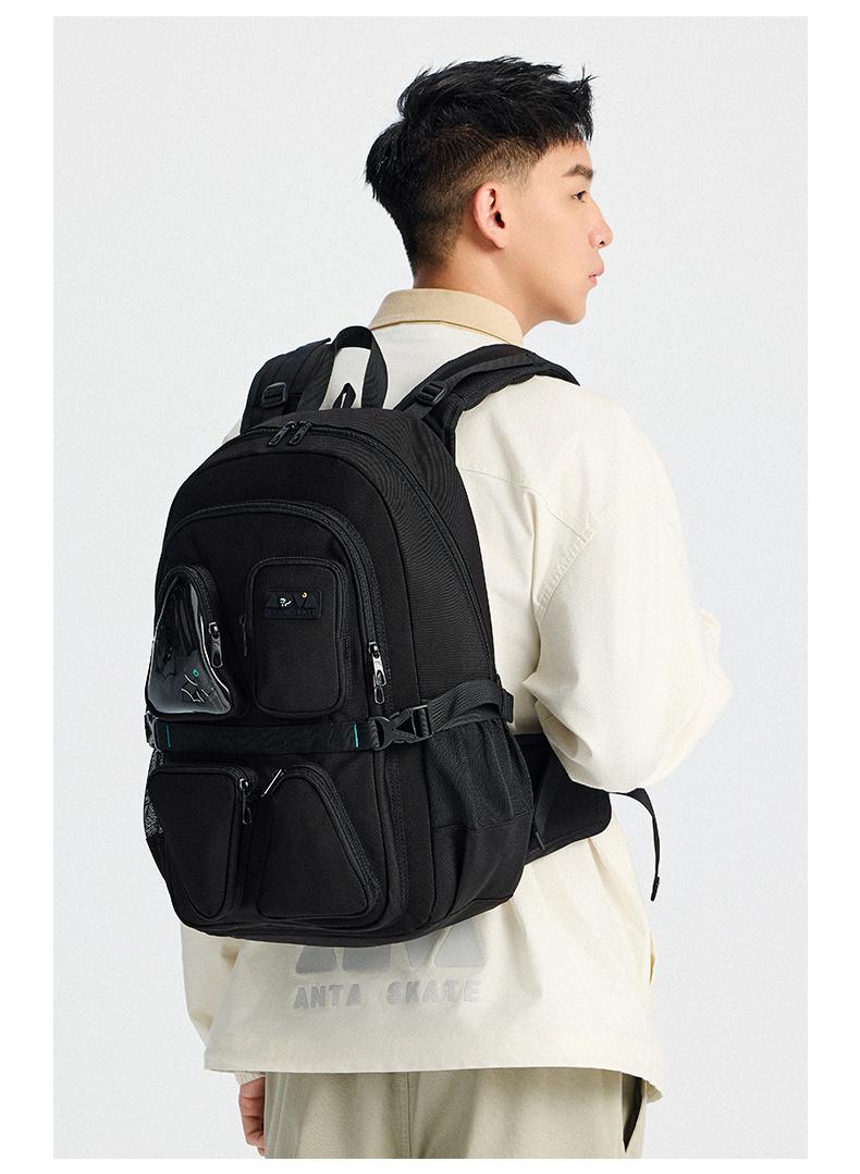 ANTA Unisex Large Capacity Multi-Compartment Backpack – Lifestyle - Image 2