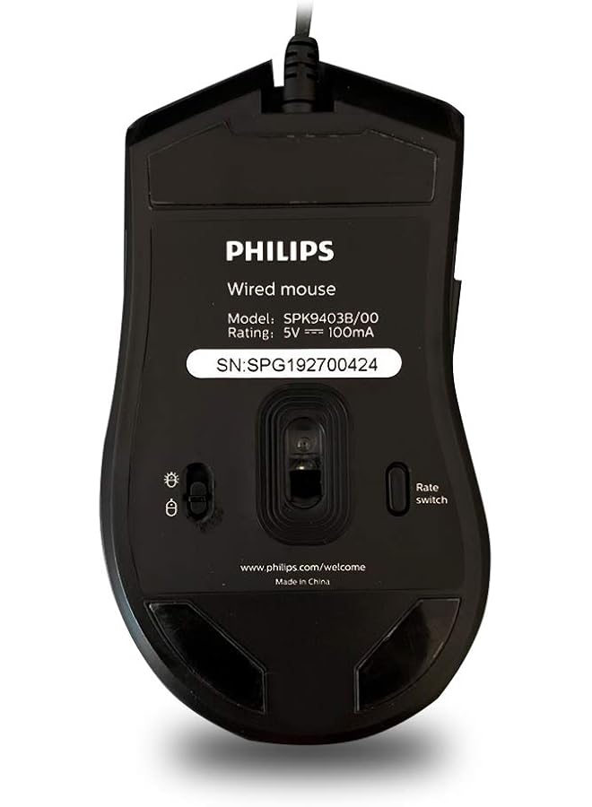 Philips Professional Gaming Mouse With Rgb Spk9403B - Image 4