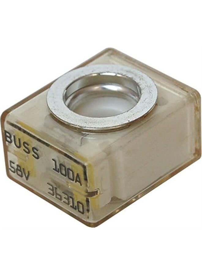 Generic 100A New Energy Electric Vehicle Battery Fuse Holder Ceramic Square Fuse Insulation Fuse Hol  - Image 2