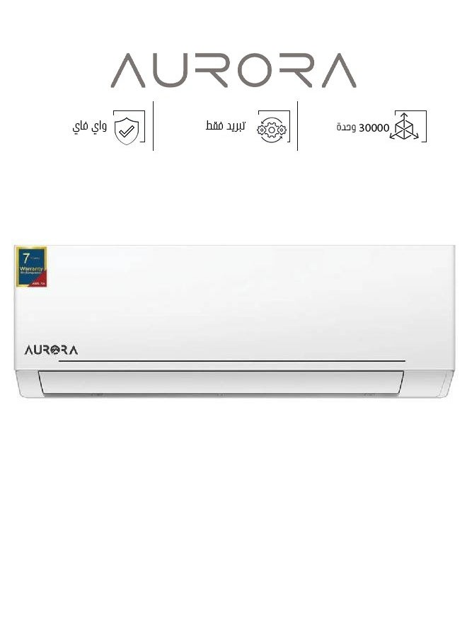 AURORA - Split Air Conditioner - 30000 BTU - Cooling Only - Wi-Fi - White - AR-30SPHC - Image 1