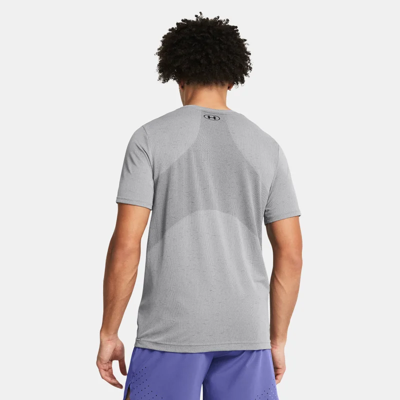 UNDER ARMOUR Grey Men's Vanish Seamless Training T-Shirt for Men | Best Price UAE