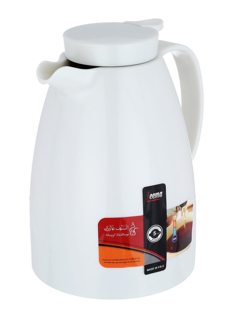 السيف غاليري ترمس ليما السيف غاليري، 0.65 لتر، حافظة داخلية زجاج حراري - لؤلؤي - Image 2