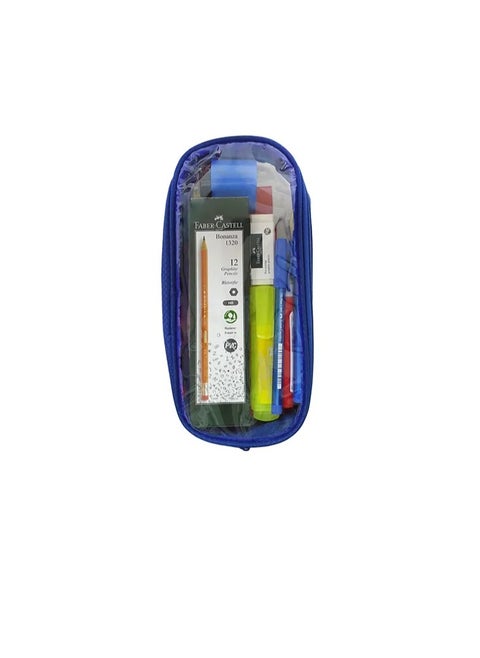 School Stationery Kit In Pouch Set Of 20