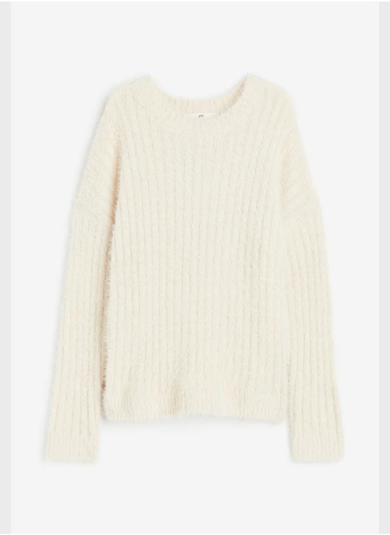 H&M Youth Fluffy Sweater