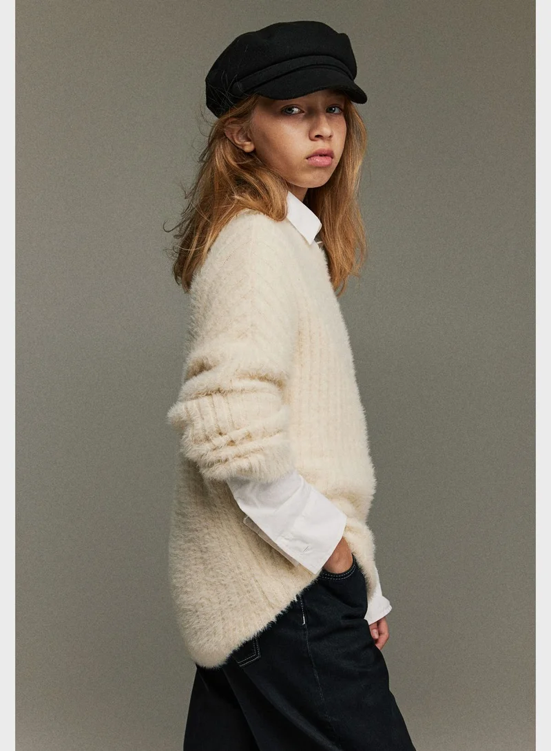 H&M Youth Fluffy Sweater