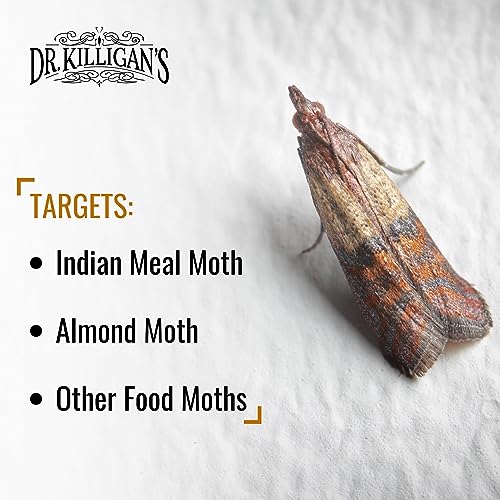 Dr. Killigan's Premium Double Potent Pantry Moth Traps with Pheromones Prime, Indian Meal Moth Traps for House, How to Get Rid of Moths in House (6 Count, Blue) - Image 4