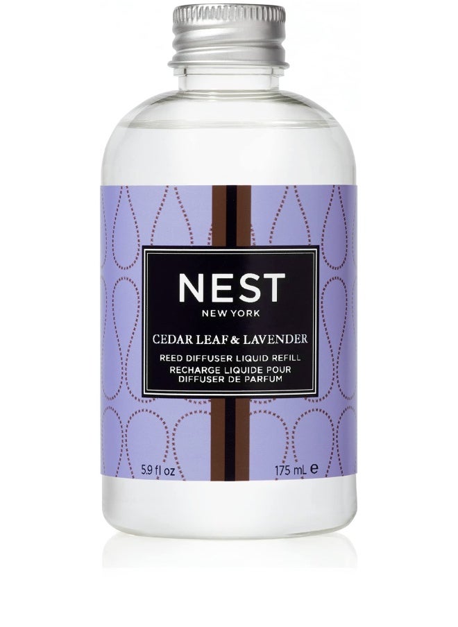 NEST FRAGRANCES Reed Diffuser Refill Cedar Leaf And Lavender 5 Fluid Ounces  - Image 1