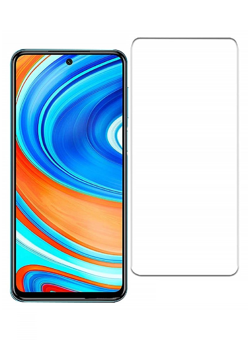 Super Tempered Glass Screen Protector Clear Designed For Xiaomi Redmi Note 9 Pro Full Screen Coverage And Bubble Free - Image 1