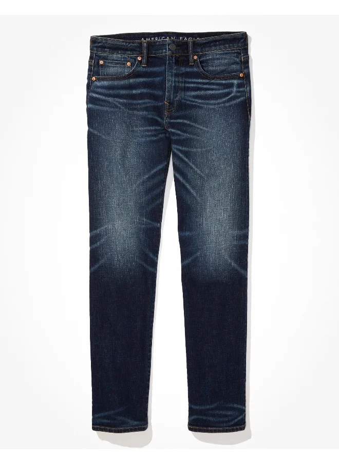 American Eagle Mid Wash Straight Fit Jeans