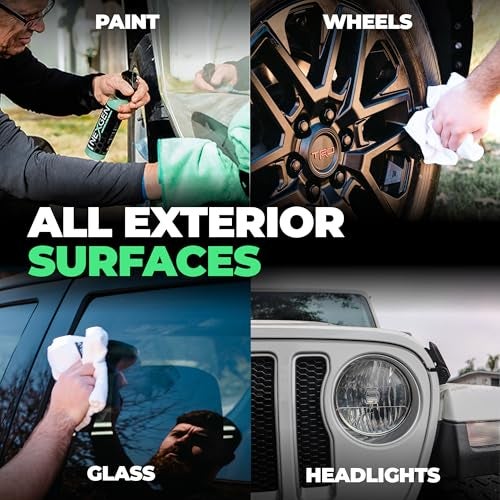 NEXGEN غسيل السيارات بدون ماء من نكجن (8 أونصات) - أفضل منظف سيارات بدون ماء - خالي من الخدوش ولامع عالي - تنظيف السيارات أثناء التنقل - مستلزمات تنظيف السيارات - مثالي للسيارات والشاحنات والقوارب والمزيد! - Image 5