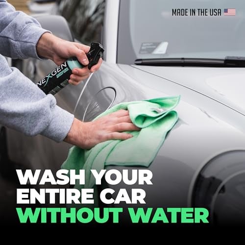 NEXGEN غسيل السيارات بدون ماء من نكجن (8 أونصات) - أفضل منظف سيارات بدون ماء - خالي من الخدوش ولامع عالي - تنظيف السيارات أثناء التنقل - مستلزمات تنظيف السيارات - مثالي للسيارات والشاحنات والقوارب والمزيد! - Image 2