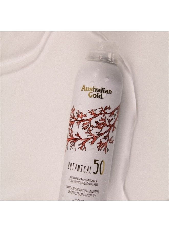 Australian Gold Botanical SPF 50 Natural Sunscreen Spray, Broad Spectrum Sunblock, Formulated with Antioxidants-Rich and Natural Native-Australian Ingredients, Citrus Oasis Fragrance, 6 Fl Oz  - Image 3