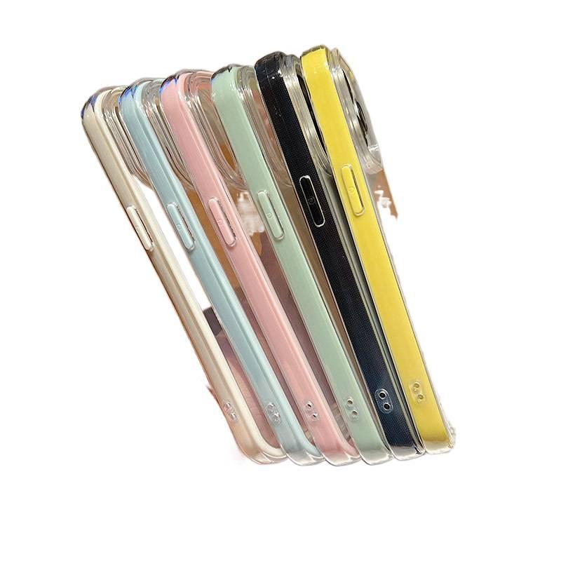 غطاء واقي، مقاوم للصدمات لـ Redmi Note 15، حماية من السقوط, إطار ثنائي في واحد، أبيض باللون الأبيض باللون الأحمر - Image 4