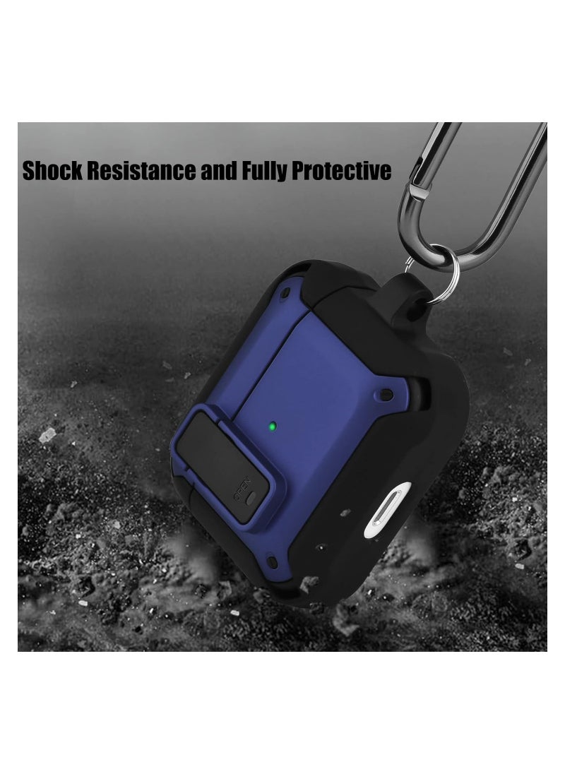 ELTRAZONE - Airpods 3 Case with Lock and Keychain,Full-Body Rugged Military Grade Protective Cover for ipod 3rd Gen(2021),Shock Absorption Corner Design,Durable Armor Case - Image 1