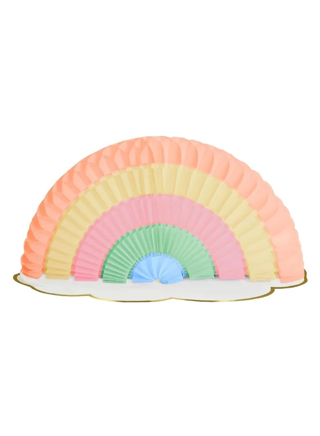 Meri Meri Honeycomb Rainbow Decorations