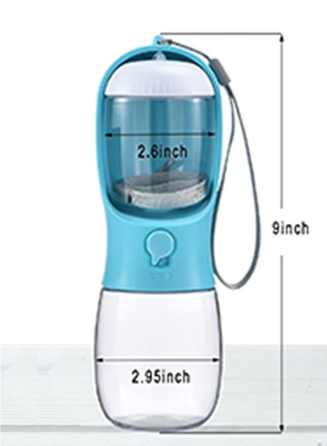 زجاجة ماء للكلاب مع وعاء طعام، وعاء ماء للجراء أثناء السفر، موزع مياه محمول للحيوانات الأليفة، إكسسوارات هدايا للكلاب، مستلزمات أساسية للجراء لمشي وتنزه قطط يوركشاير - Image 2