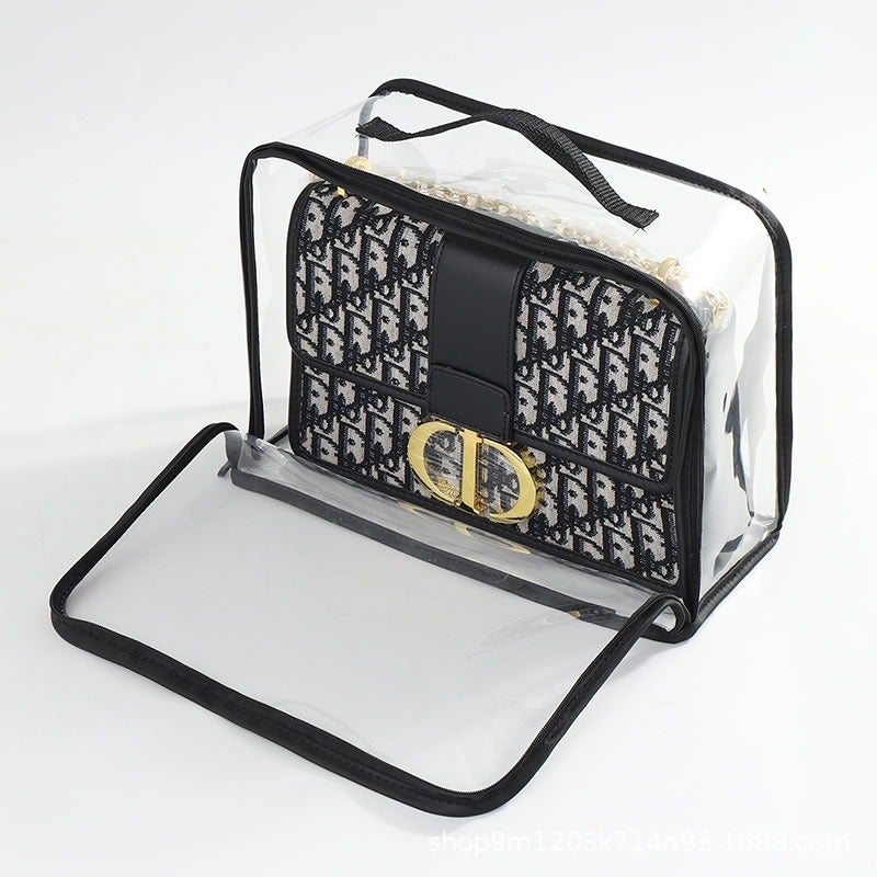 Bag Dust-Proof Bag Transparent Luxury Bag Storage Bag Moisture-Proof Protective Cover Counter Display Cabinet Anti-Oxidation - Image 3