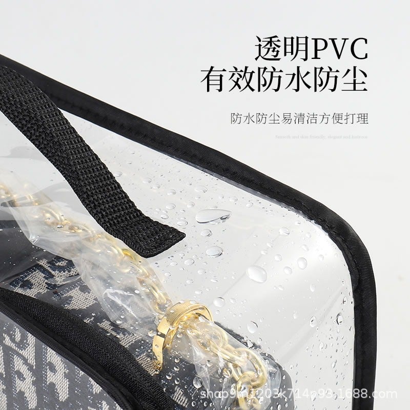 Bag Dust-Proof Bag Transparent Luxury Bag Storage Bag Moisture-Proof Protective Cover Counter Display Cabinet Anti-Oxidation - Image 4
