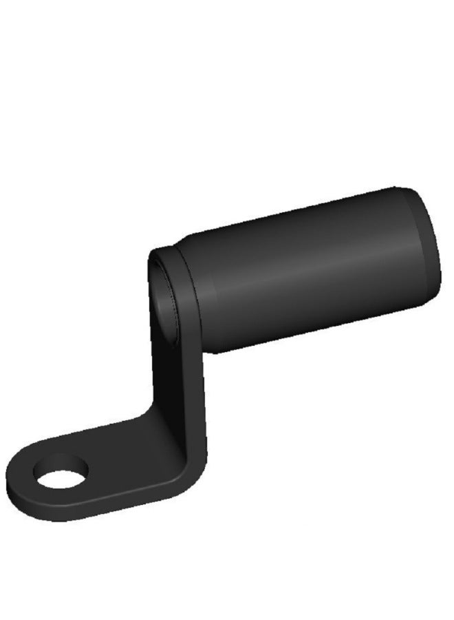 Loquat Sports Camera Mobile Phone Bracket Electric Car Motorcycle Bracket Accessories Rearview Mirror Fixed Base Adapter Size Ball-Color:H2 Rearview Mirror Base (aluminum Alloy) Diameter 22mm  - Image 1