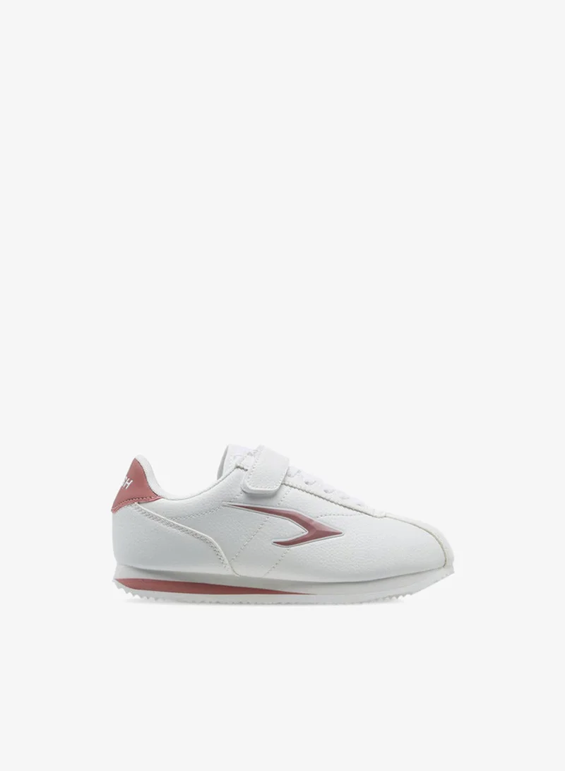 Dash Textured Sports Shoes with Hook and Loop Closure