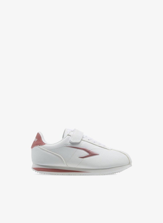 Dash Textured Sports Shoes with Hook and Loop Closure - Image 1