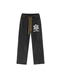 KUYING New One Piece Wide Leg Casual Jeans  - Image 1