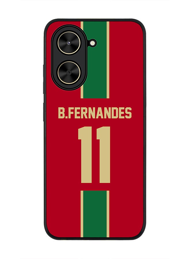 Stylizedd For Xiaomi Poco C71 / Redmi A5 4G Case,Slim fit Camera Protection, Shockproof Thin Phone cover  - Football  Portugal, B.Fernandes