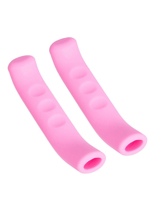Loquat 1-Pair Mountain Bicycle Brake Levers Sleeve Anti-Slip Silicone Handle Protection Cover 15x1.5x9cm - Image 1