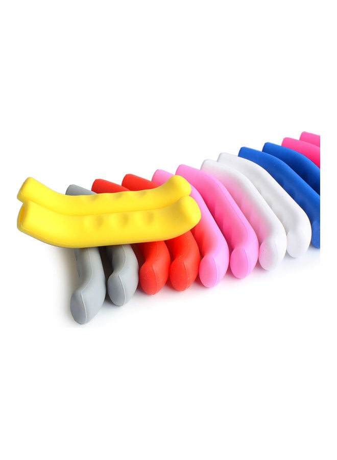 Loquat 1-Pair Mountain Bicycle Brake Levers Sleeve Anti-Slip Silicone Handle Protection Cover 15x1.5x9cm - Image 4
