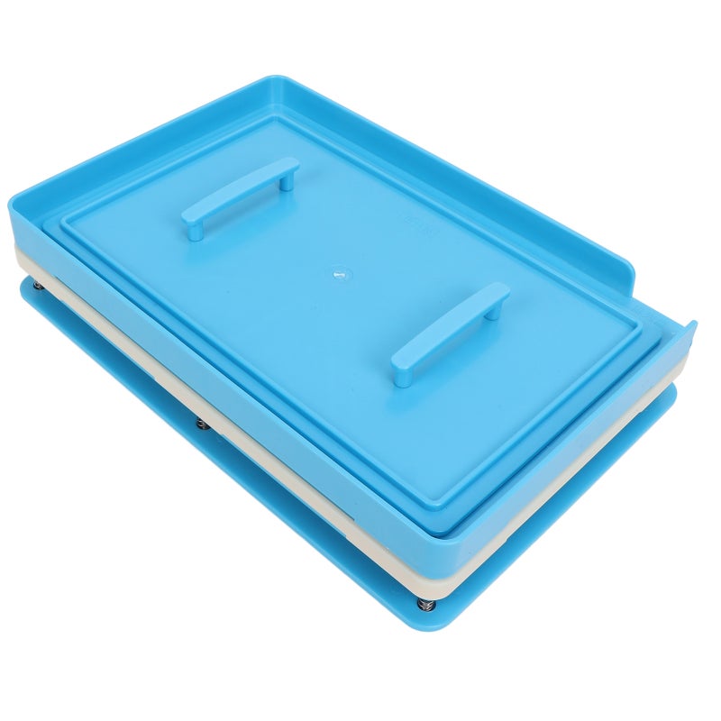 00# Capsule Filling Board 400 Capacity Plastic Material - Fast Arrangement Precise Capsule Filler - Uniform Filling Manual Capsule Filler for Powder Capsules - Image 3