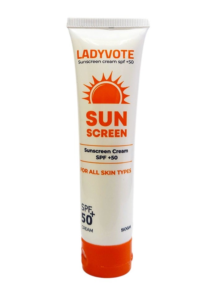 Sunscreen Cream SPF 50+, 50gm