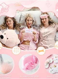 SYOSI Sleeping Eye Mask, Cute Soft Plush Unicorn Eye Mask, Funny Eye Mask Animal Design Sleeping Eye Mask for Women Kids Girls and Adults Travel Nap Night Sleep Use (6 Pack)  - Image 3