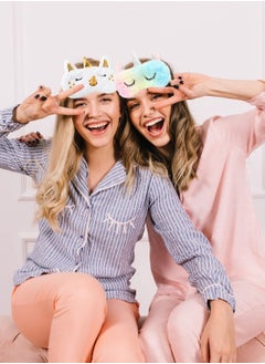 SYOSI Sleeping Eye Mask, Cute Soft Plush Unicorn Eye Mask, Funny Eye Mask Animal Design Sleeping Eye Mask for Women Kids Girls and Adults Travel Nap Night Sleep Use (6 Pack)  - Image 4