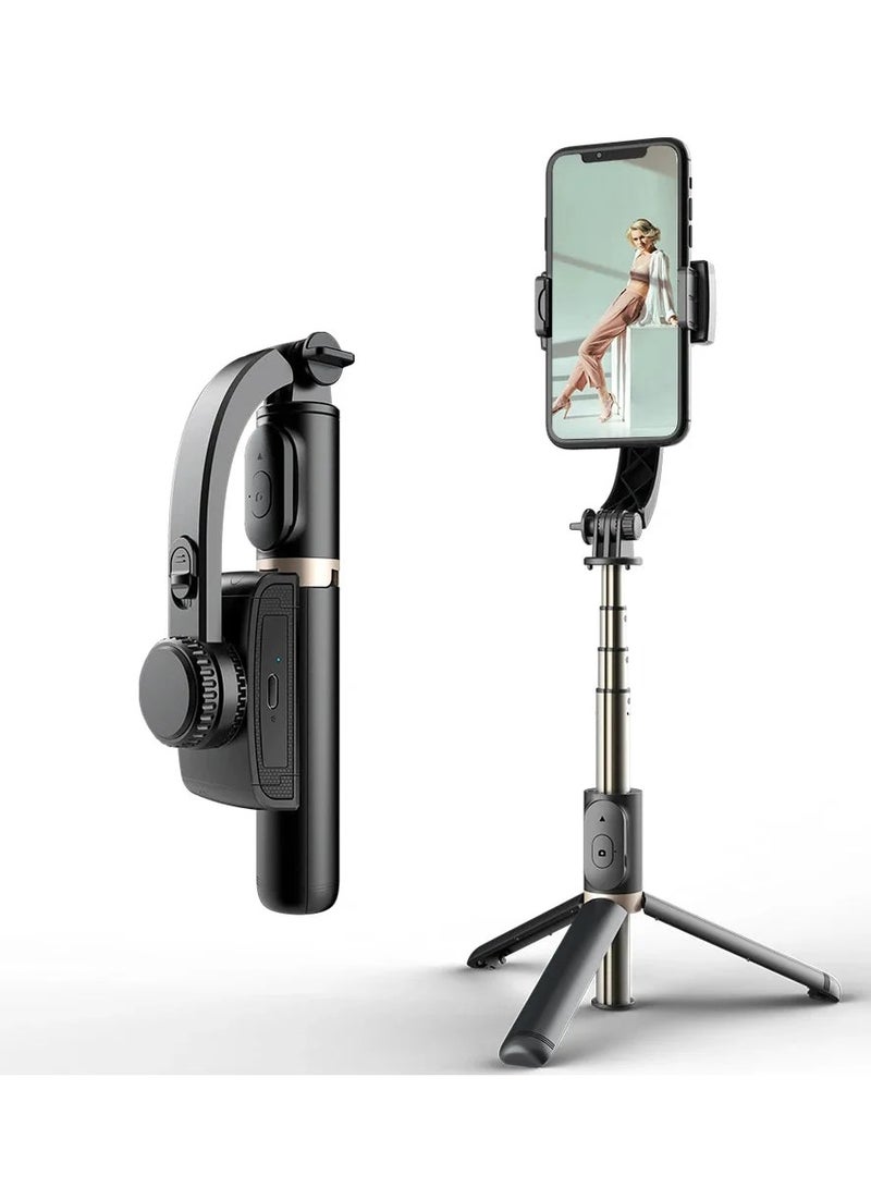 Q08 Gimbal Stabilizer Smart Phone Tripod Selfie Stick - Image 1