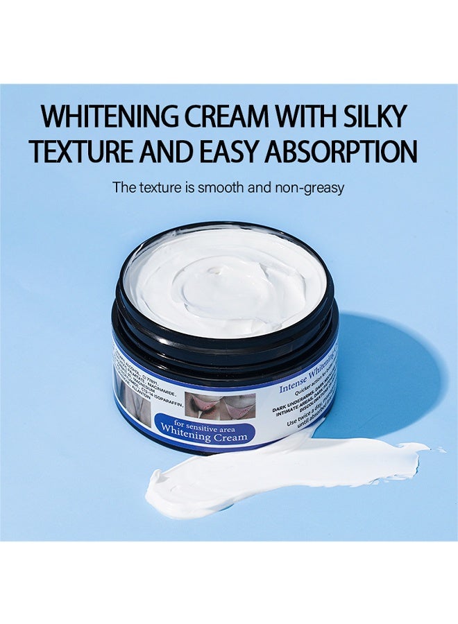 MOOYAM Intense Whitening Cream，Skin Lightening Cream Bleaching Cream For Body , Private Parts, Underarm, Knees, Elbows, Inner Thigh, Bikini Areas, Bikini Line, Natural Skin Whitening 100g - Image 5