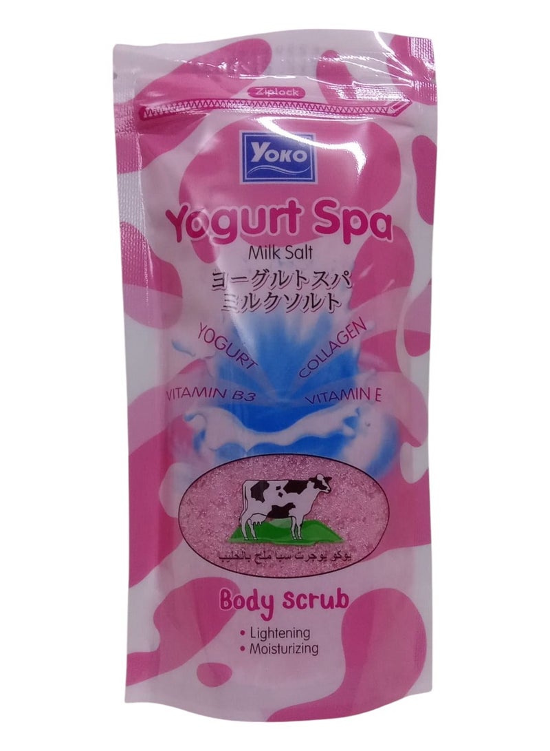 Milk & Yogurt Spa Salt Body Scrub 300g