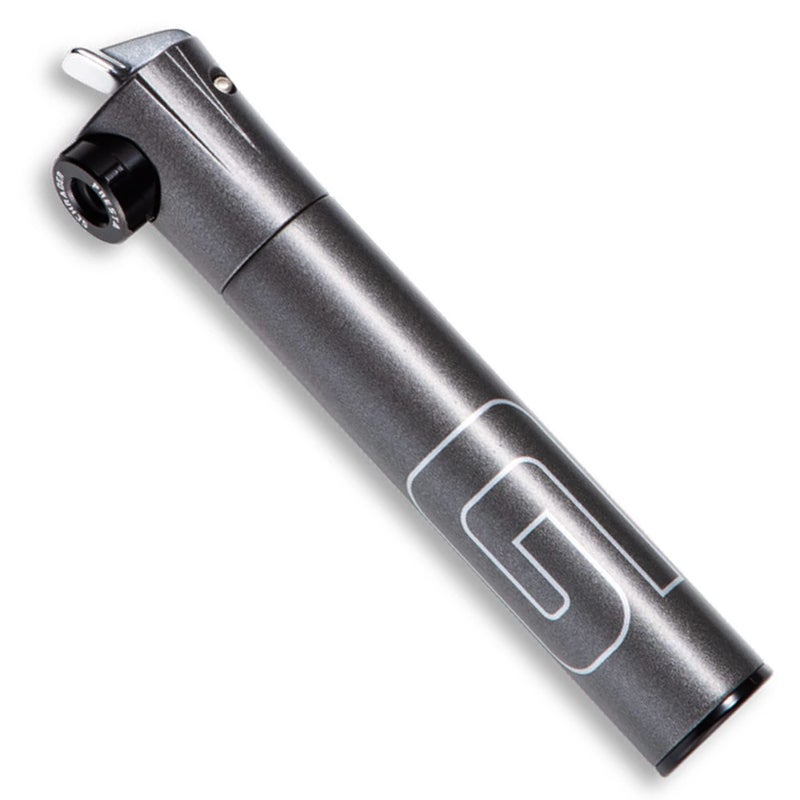 Giyo مضخة دراجة صغيرة من جييو مع صمام شرايدر وبريستا لدراجات الجبال 80 PSI برميل تلسكوبي معدني بالكامل مضخة دراجة محمولة صغيرة قفل صمام آمن لضخ سهل | صنع في تايوان GM043 - Image 2