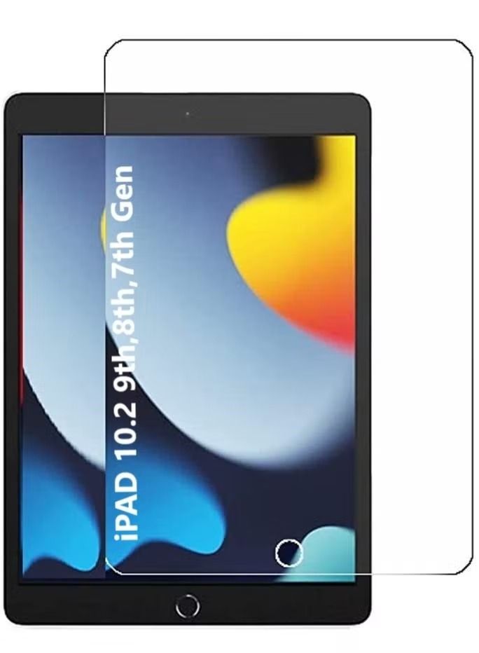 IAF Screen protector for 9th 8th 7th Generation iPad 10.2 inch 2021 2020 2019 Edge to Edge Full Screen Coverage Anti Scratch Tempered Glass  - Image 1