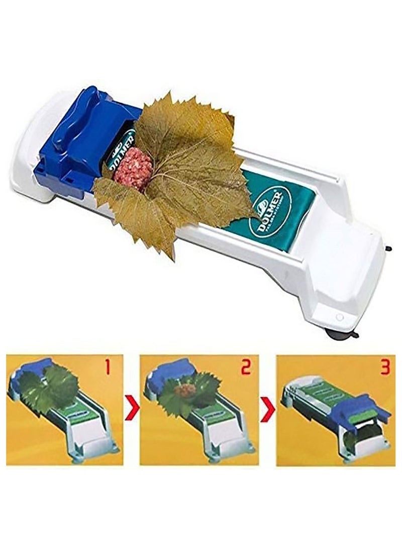 دولمير آلة لف ورق العنب أزرق/أبيض 13.9x3.3x1.7سنتيمتر - Image 4