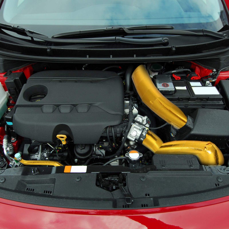 Zonon 2 Rolls Heat Shield Tape Cool Tapes Aluminum Foil Reflective Adhesive Heat Shield Thermal Barrier Foil Tape Self Adhesive Resistant Tape for Hose and Auto Use(Gold,2 Inch X 32.8 ft) - Image 5