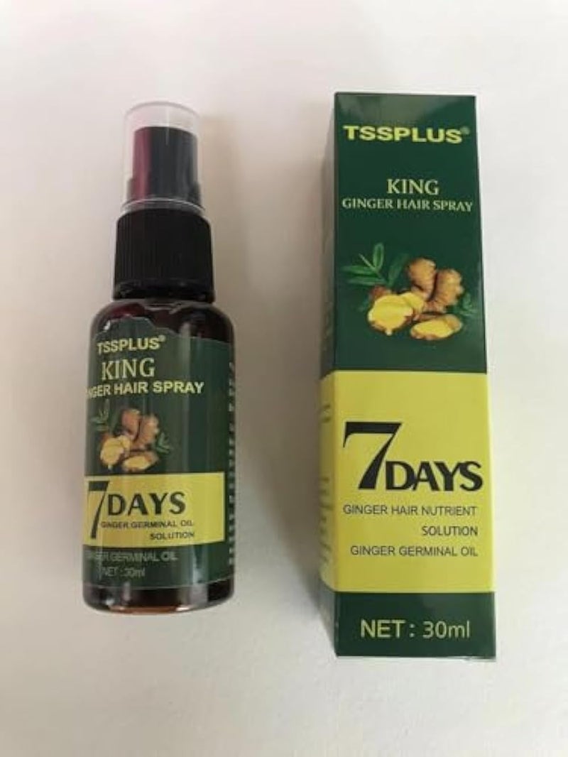 Hair Regrowth Serum, Ginger Essential Oil & Germ Serum for Hair Loss Treatment-For Longer Growth (30ml) - Image 2