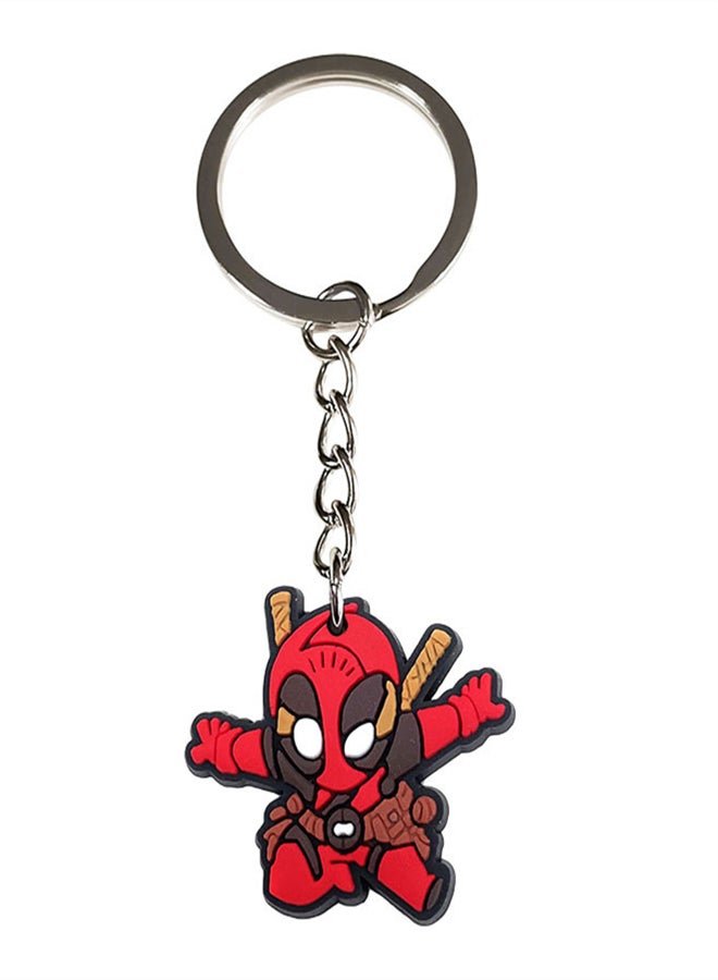 Marvel Anime Keychain Pendant Accessories Diy School Bag Pendant Keychain Pendant Pvc Cartoon Soft Glue Decoration - Image 1
