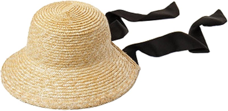 klarako Girls Straw Hat Beachwear Sunhat Bucket Hat Summer Travel Beach Tea Party Fisherman Cap for Kid Boys Girls - Image 5