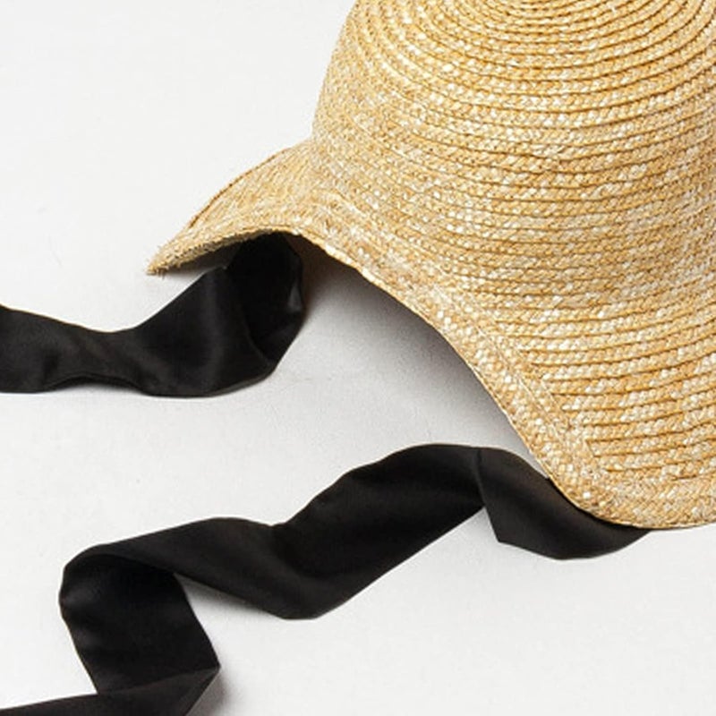 klarako Girls Straw Hat Beachwear Sunhat Bucket Hat Summer Travel Beach Tea Party Fisherman Cap for Kid Boys Girls - Image 4