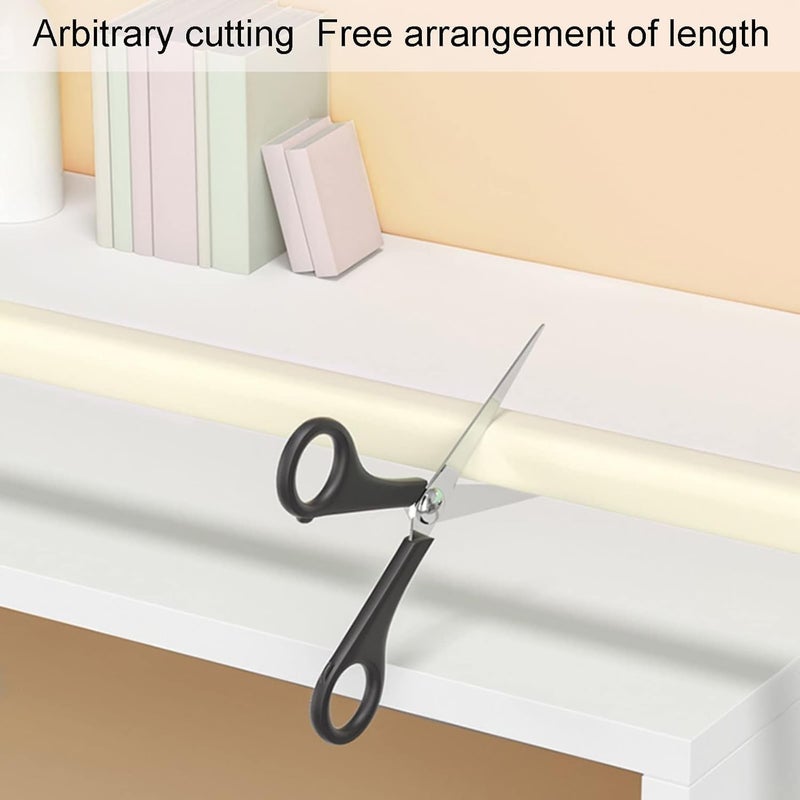 Corner protectors Sharp Edges Table Desk Furniture Edge Corner Protector, Wall Edge Bumpers Guards, Strong Adhesive Double Sided Pre-Taped Bumper, Proof Foam Padding(Gray,10m) - Image 5